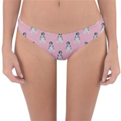 Cute Husky Reversible Hipster Bikini Bottoms by SychEva