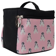 Cute Husky Make Up Travel Bag (big) by SychEva
