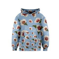 Hibiscus Flowers Kids  Pullover Hoodie by SychEva