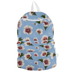 Hibiscus Flowers Foldable Lightweight Backpack by SychEva