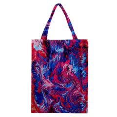 Painted feathers Classic Tote Bag