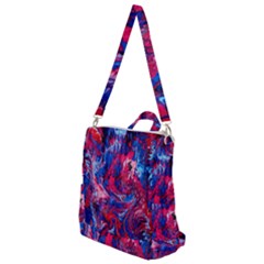 Painted feathers Crossbody Backpack