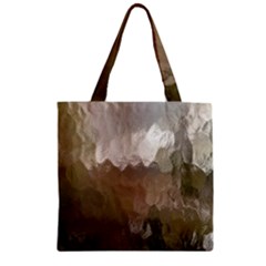 Small World View Zipper Grocery Tote Bag by DeneWestUK