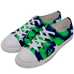 Space Odyssey  Men s Low Top Canvas Sneakers by notyouraveragemonet