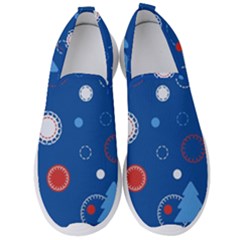 Christmas Pattern Tree Design Men s Slip On Sneakers by Sapixe