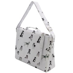 Husky Dogs Box Up Messenger Bag by SychEva