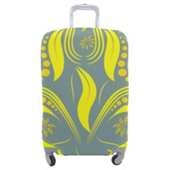 Folk Flowers Print Floral Pattern Ethnic Art Luggage Cover (medium) by Eskimos