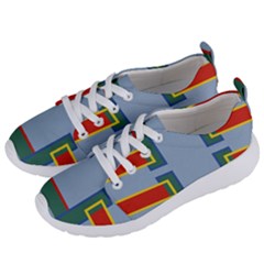 Abstract Pattern Geometric Backgrounds   Women s Lightweight Sports Shoes by Eskimos