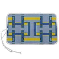 Abstract Pattern Geometric Backgrounds   Pen Storage Case (s) by Eskimos