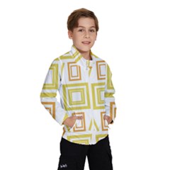 Abstract Pattern Geometric Backgrounds   Kids  Windbreaker by Eskimos