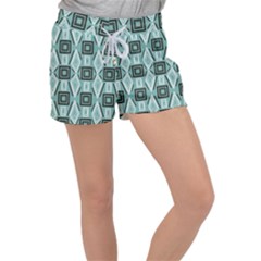 Abstract Geometric Design   Geometric Fantasy   Velour Lounge Shorts by Eskimos