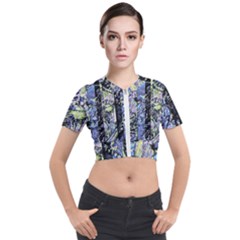 Just A Show Short Sleeve Cropped Jacket