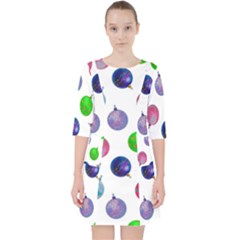 Christmas Balls Pocket Dress by SychEva