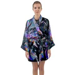 Marco Long Sleeve Satin Kimono by MRNStudios