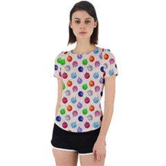 Christmas Balls Back Cut Out Sport Tee by SychEva