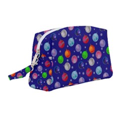 Christmas Balls Wristlet Pouch Bag (medium) by SychEva