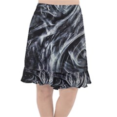 Giger Love Letter Fishtail Chiffon Skirt by MRNStudios