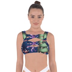 Octopus Color Bandaged Up Bikini Top by Blueketchupshop