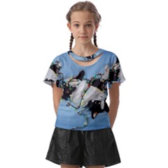 U Boji Kids  Front Cut Tee