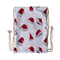 Red Christmas Hats Drawstring Bag (Small) View2