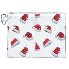 Red Christmas Hats Canvas Cosmetic Bag (xxl) by SychEva