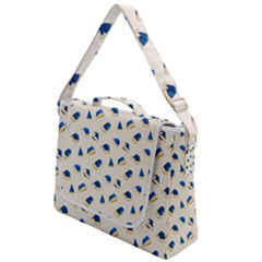 Blue Christmas Hats Box Up Messenger Bag by SychEva