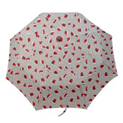 Santa Hat Folding Umbrellas by SychEva