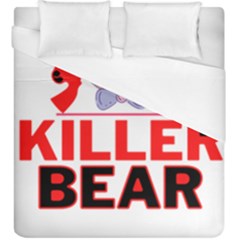 Killer Bear Duvet Cover (king Size) by LemonPear