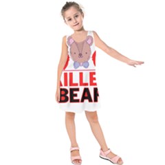 Killer Bear Kids  Sleeveless Dress by LemonPear
