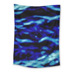 Blue Waves Abstract Series No8 Medium Tapestry