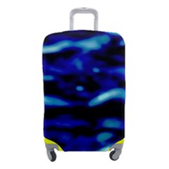 Blue Waves Abstract Series No8 Luggage Cover (Small)