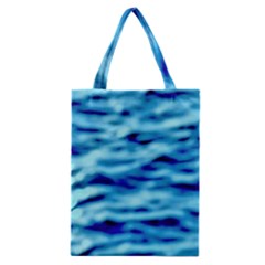 Blue Waves Abstract Series No4 Classic Tote Bag by DimitriosArt