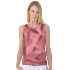 Red Flames Abstract No2 Women s Basketball Tank Top by DimitriosArt