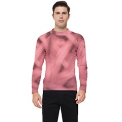 Red Flames Abstract No2 Men s Long Sleeve Rash Guard by DimitriosArt