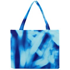 Blue Abstract 2 Mini Tote Bag by DimitriosArt