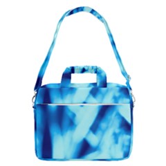 Blue Abstract 2 Macbook Pro Shoulder Laptop Bag (large) by DimitriosArt