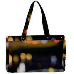 City Lights Canvas Work Bag by DimitriosArt