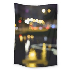 City Lights Large Tapestry by DimitriosArt