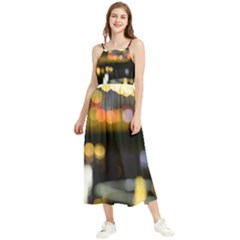 City Lights Boho Sleeveless Summer Dress by DimitriosArt