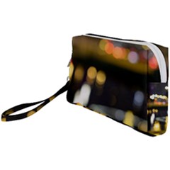 City Lights Wristlet Pouch Bag (small) by DimitriosArt
