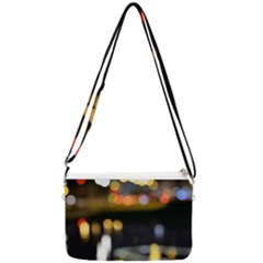 City Lights Double Gusset Crossbody Bag by DimitriosArt