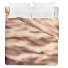 Pink  Waves Abstract Series No6 Duvet Cover Double Side (queen Size) by DimitriosArt