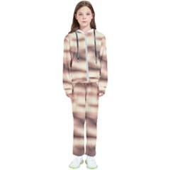 Pink  Waves Abstract Series No6 Kids  Tracksuit by DimitriosArt