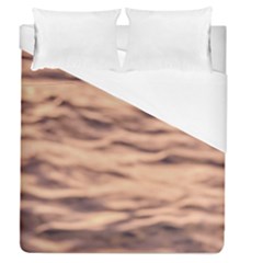 Pink  Waves Abstract Series No5 Duvet Cover (queen Size) by DimitriosArt