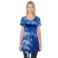 Light Reflections Abstract No2 Short Sleeve Tunic 