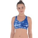 Light Reflections Abstract No2 Cross String Back Sports Bra View1