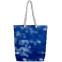 Light Reflections Abstract No2 Full Print Rope Handle Tote (Small) View2