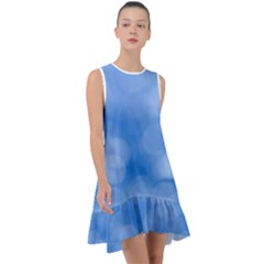 Light Reflections Abstract Frill Swing Dress by DimitriosArt