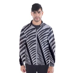 Cycas Leaf The Shadows Men s Windbreaker by DimitriosArt