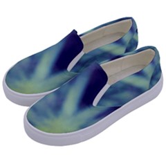 Cold Stars Kids  Canvas Slip Ons by DimitriosArt